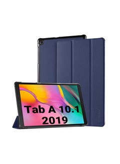 Buy Ultra Slim Cover With Stand Function For Samsung Galaxy Tab A T510/T515 Blue in UAE