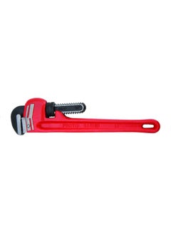 Buy Heavy-Duty Cast Iron Pipe Wrench Red/Black in Egypt