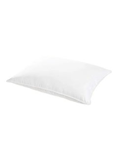 Buy Soft Comfort Pillow microfiber White 140 x 50cm in Saudi Arabia