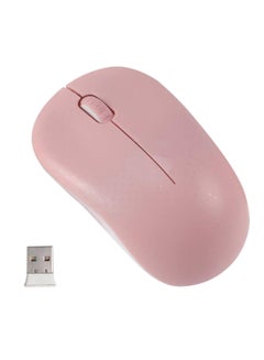 Buy Portable Wireless Mouse Pink in UAE