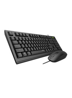 Buy X120 Pro Wired Keyboard And Mouse Black in UAE