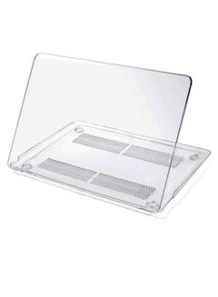 Buy Protective Shell Cover For Apple MacBook Air 13.3 Inch Clear in UAE