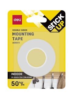 Buy Stick Up Mounting Tape 25.4mm x 1.5 m Multicolour in UAE