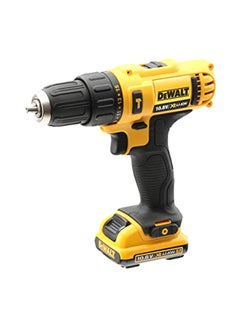 Buy Subcompact Hammer Drill 12V Yellow/Black 20x10x8cm in UAE