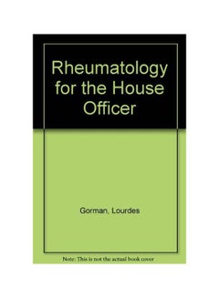 Buy Rheumatology For The House Officer paperback english - June 1, 1990 in Saudi Arabia