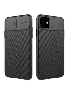Buy Protective Case Cover For Apple Iphone 11 With Camera Slide Black in UAE