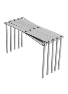 Buy Storage Rack Silver 13x6x8centimeter in UAE