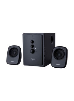 Buy 3-Piece 2.1-Channel Multimedia Speaker System HT2103 Black in UAE