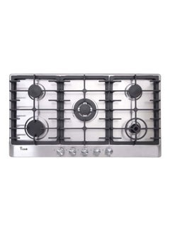 Buy 5 Burners Gas Built-In Hob BH5090S-8-IS Silver/Black in Egypt