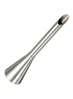 Buy Stainless Steel Long Puff Nozzle Tip Silver 8x2x2centimeter in Saudi Arabia