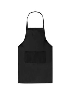 Buy Big Pocket Adult Kitchen Apron Black 10x5x10centimeter in Saudi Arabia