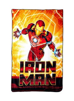 اشتري Ironman Design  Flannel Blanket Polyester Multicolour 160x220centimeter في الامارات