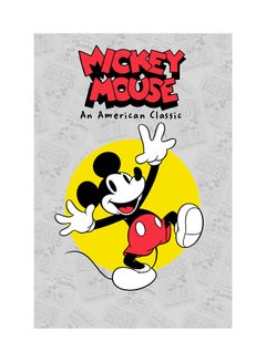 Buy Mickey Mouse  Design  Polar Fleece Blanket And Mug Set Polyester Multicolour 100x150cm in Saudi Arabia