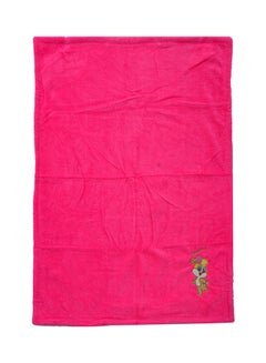 Buy Lola Bunny Sherba Design  Blanket polyester Pink 76x102cm in UAE