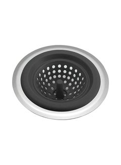 Buy Sink Floor Drain Plug Kitchen Accessory Blck/Silver in Saudi Arabia