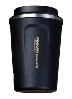 Buy Thermos Coffee Mug Black 380ml in Saudi Arabia