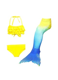 Buy 3-Piece Mermaid Swimsuit Set in Saudi Arabia