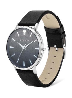 Shop Police Men S Leather Analog Wrist Watch P js 02 Online In Dubai Abu Dhabi And All Uae