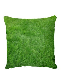 Buy Decorative Printed Pillow Cover Green in Egypt