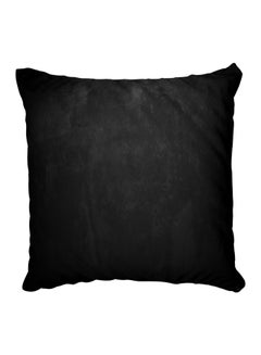 Buy Decorative Printed Pillow Cover Black in Egypt