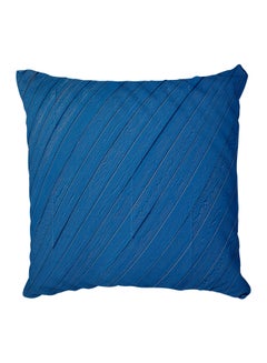 Buy Decorative Printed Pillow Cover Blue in Egypt