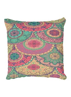 Buy Decorative Printed Pillow Cover Multicolour in Egypt