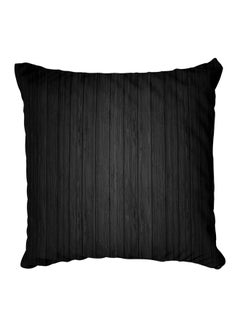 Buy Decorative Printed Pillow Cover Black in Egypt