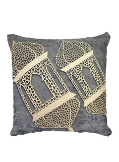 Buy Decorative Printed Pillow Cover Multicolour in Egypt