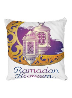 Buy Decorative Printed Pillow Cover Multicolour in Egypt