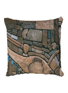 Buy Decorative Printed Pillow Cover Multicolour in Egypt