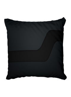 Buy Decorative Printed Pillow Cover Black in Egypt