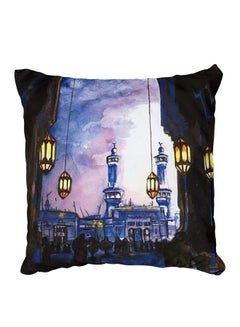 Buy Decorative Printed Pillow Cover Multicolour in Egypt