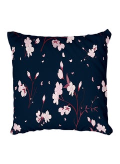 Buy Decorative Printed Pillow Cover Blue/Pink in Egypt