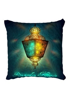 اشتري Decorative Printed Pillow Cover بوليستر متعدد الألوان في مصر