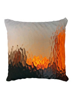 Buy Decorative Printed Pillow Cover Multicolour in Egypt