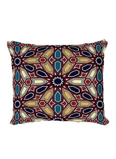اشتري Decorative Printed Pillow Cover Polyester Multicolour في مصر