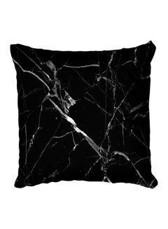 Buy Decorative Printed Pillow Cover Black in Egypt