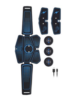 Buy ABS Stimulator Sculpting Pad Home Gym Belly Arm Leg Massager 24 x 4cm in UAE