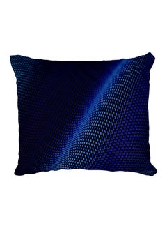 Buy Decorative Printed Pillow Cover Blue in Egypt