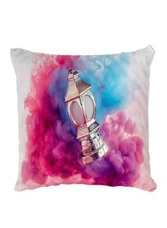 Buy Decorative Printed Pillow Cover Multicolour in Egypt