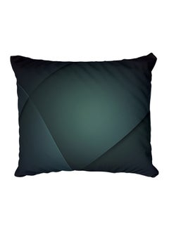 Buy Decorative Printed Pillow Cover Black in Egypt