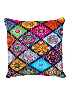 Buy Decorative Printed Pillow Cover Multicolour in Egypt