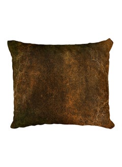 Buy Decorative Printed Pillow Cover Brown in Egypt