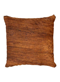 Buy Decorative Printed Pillow Cover Brown in Egypt