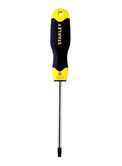 Buy Cushion Grip Screw Driver Yellow/Black/Silver 75mm in Saudi Arabia