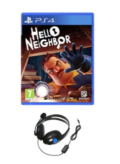 Buy Hello Neighbor Gaming Headphone With Microphone (Intl Version) - adventure - playstation_4_ps4 in Egypt