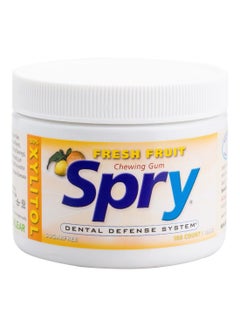 Buy 100-Piece Fresh Fruit Flavour Spry Chewing Gum Set 108grams in UAE