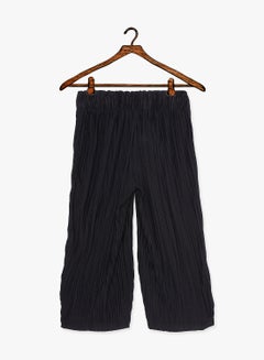 Buy Girls Wide Leg Pants Black in UAE