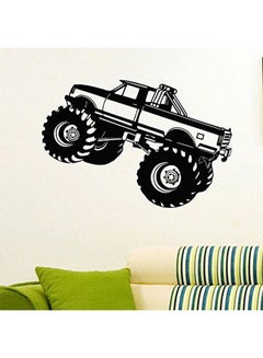 اشتري Car Design Wall Decal Black 90x60centimeter في الامارات