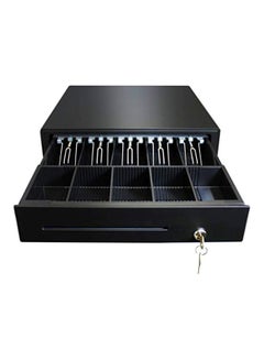 Buy Cash Drawer With Removable Tray And Coin Case Black in Egypt